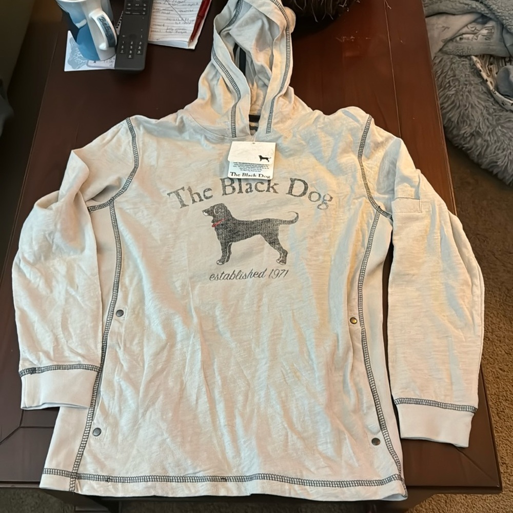 The Black Dog boys (could definitely be for a girl as well) hoodie